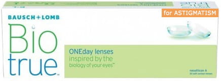 Bausch&Lomb Biotrue ONEday for Astigmatism, 30 szt.