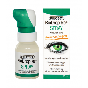 Piiloset  BioDrop MD Spray 17 ml mikroemulsja do spryskiwania suchych oczu i powiek