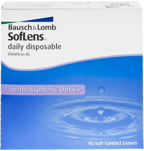 Bausch&Lomb SofLens daily disposable, 90 szt.