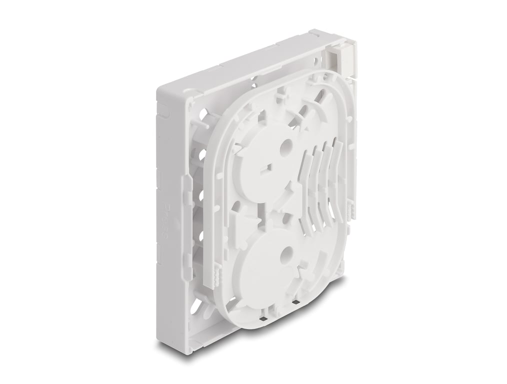 DeLOCK Światłowodowa skrzynka połączeniowa FTTH do montażu naściennego dla 4 x SC Simplex lub LC Duplex biała 87890