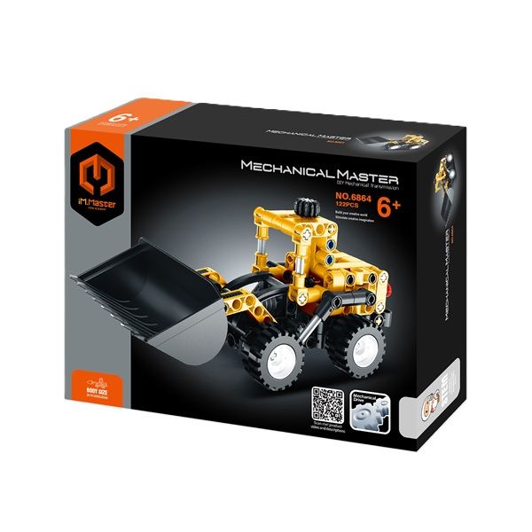 Klocki - Pojazd budowlany 115 elementów - klocki