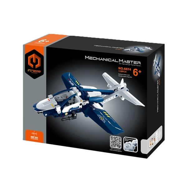 klocki samolot policyjny118el 6874 45290 - klocki