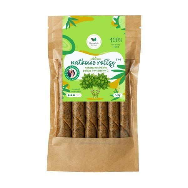 Naturalnie Zdrowi Natkowe rollsy™ 50 g - jedzenie