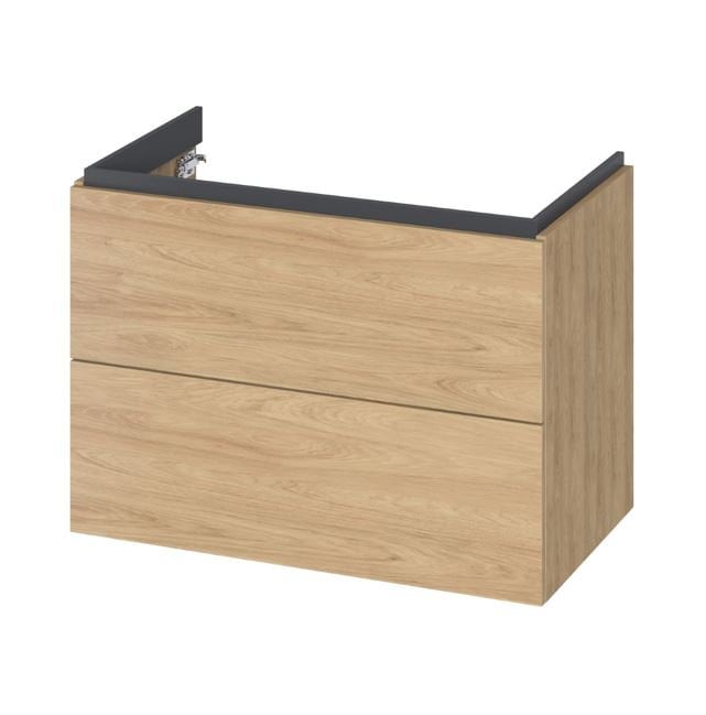 Szafka łazienkowa pod umywalkę Senti Maletto 80 cm dąb hikora