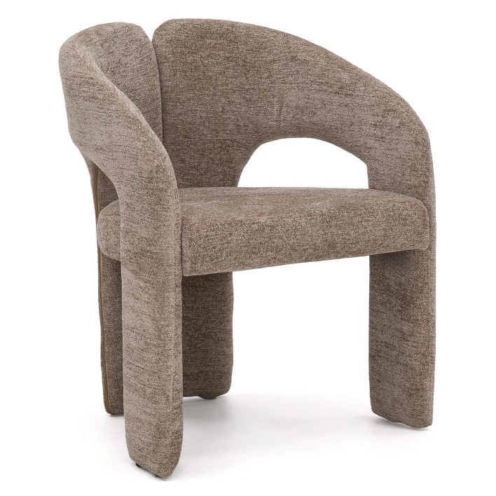 Krzesło fotel FIERRO AC-2442 Ciemny beż Raven 30