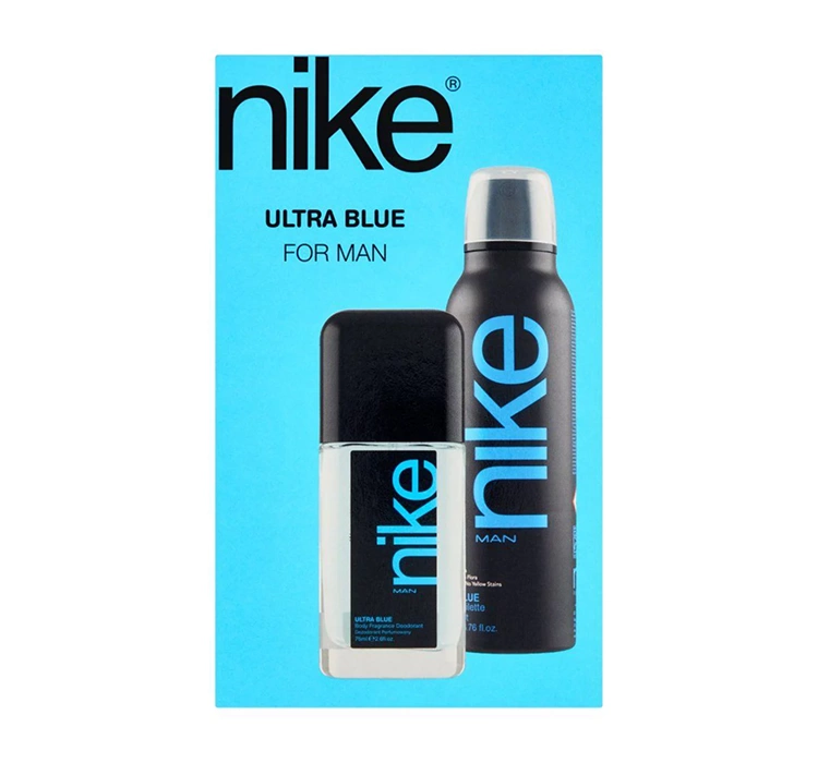 Nike Ultra Blue Man dezodorant spray 75 ml + dezodorant spray 200 ml