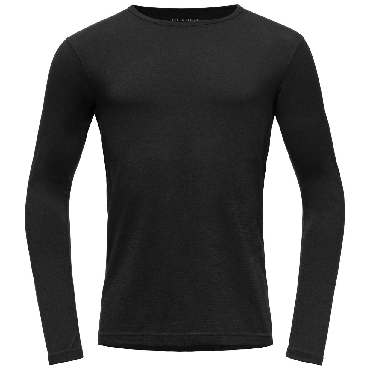 Męska koszulka Devold Breeze Plus Merino 200 Shirt Man Rozmiar: XL / Kolor: czarny