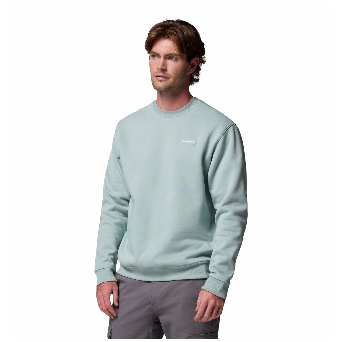Męska bluza Columbia Meridian Creek™ Crew Rozmiar: L / Kolor: jasnoniebieski