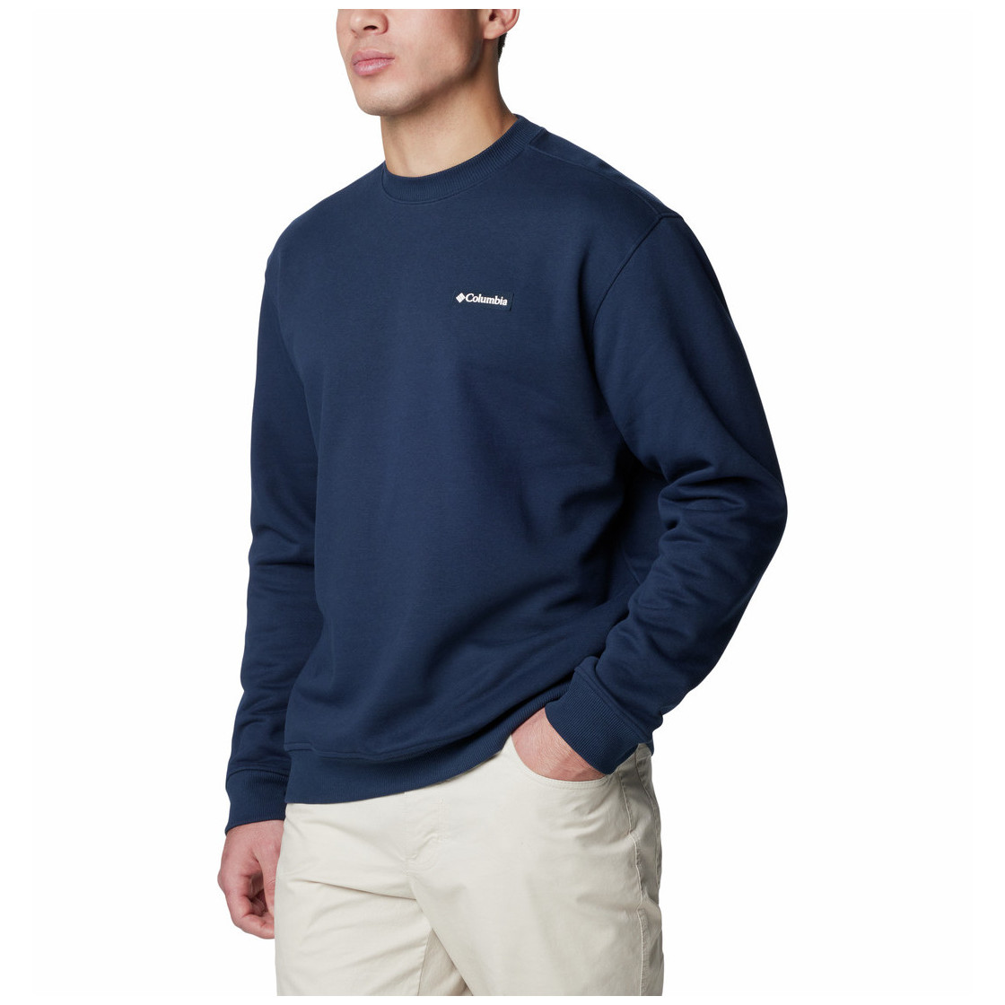 Męska bluza Columbia Meridian Creek™ Crew Rozmiar: L / Kolor: ciemnoniebieski