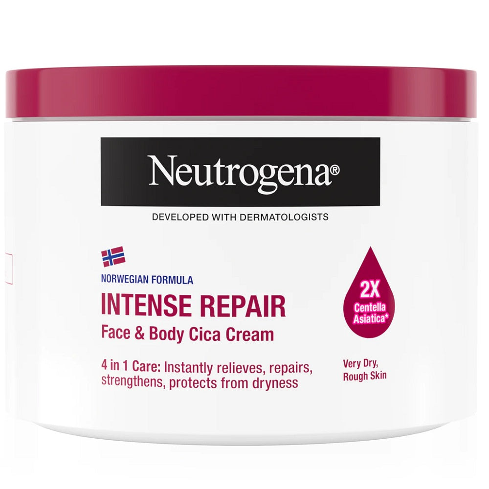 Neutrogena Intense Repair intensywnie regenerujący krem do twarzy i ciała 400ml