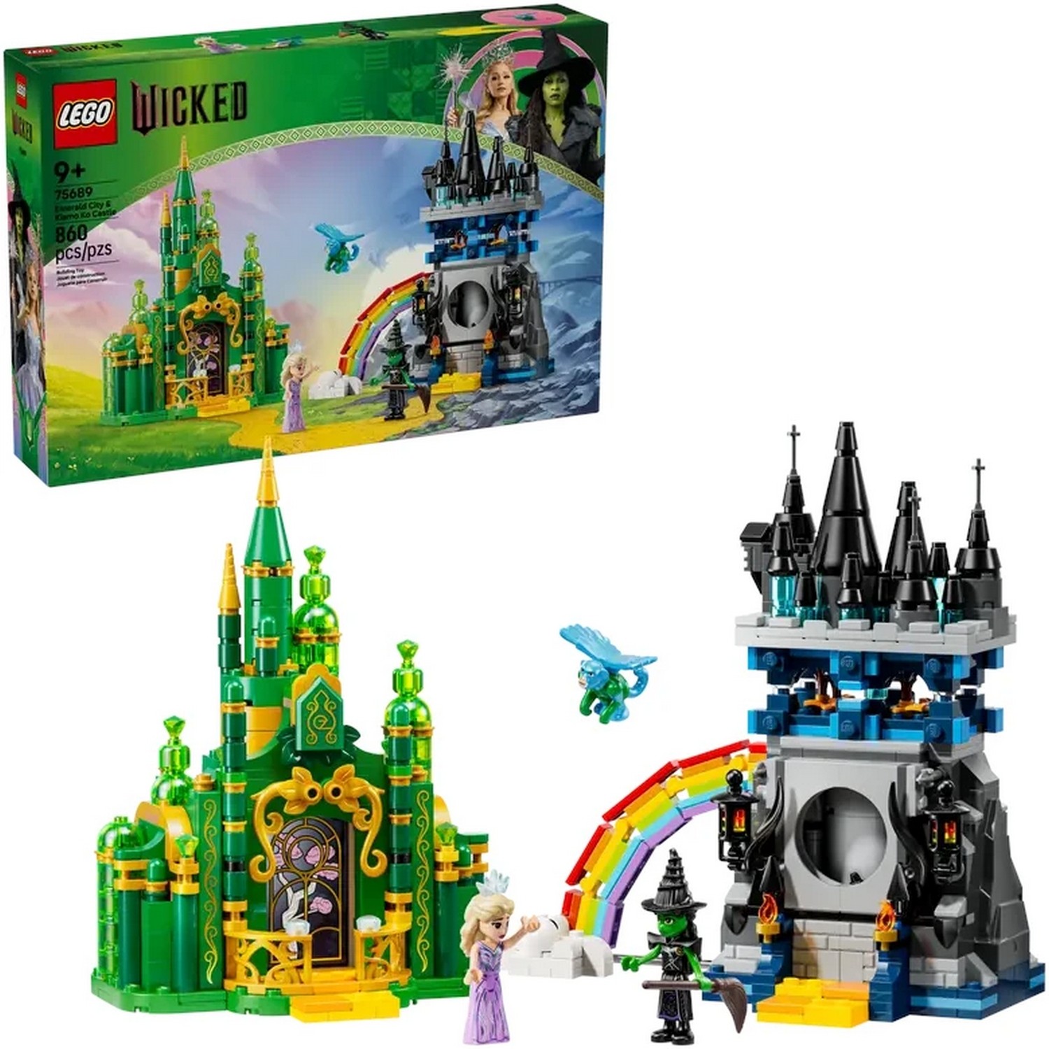 LEGO Wicked 75689 Emerald City i Kiamo Ko Castle