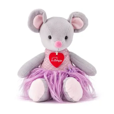 Myszka Akiko szara 30cm