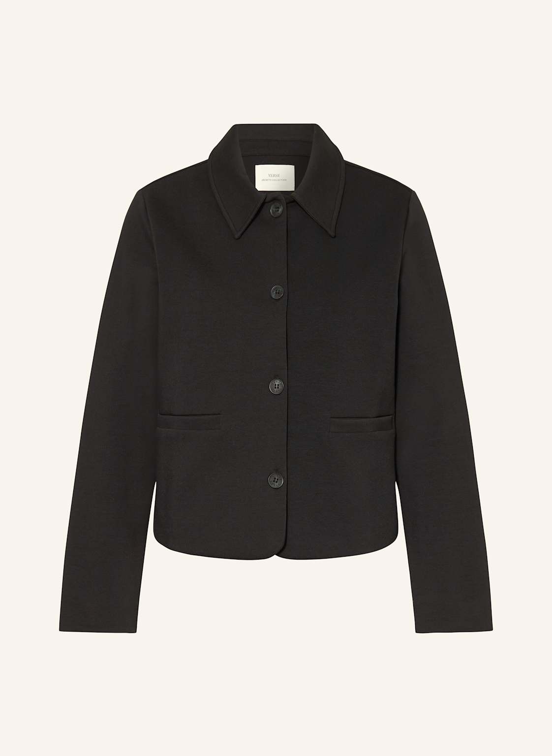 Yerse Żakiet Pudełkowy Maia schwarz