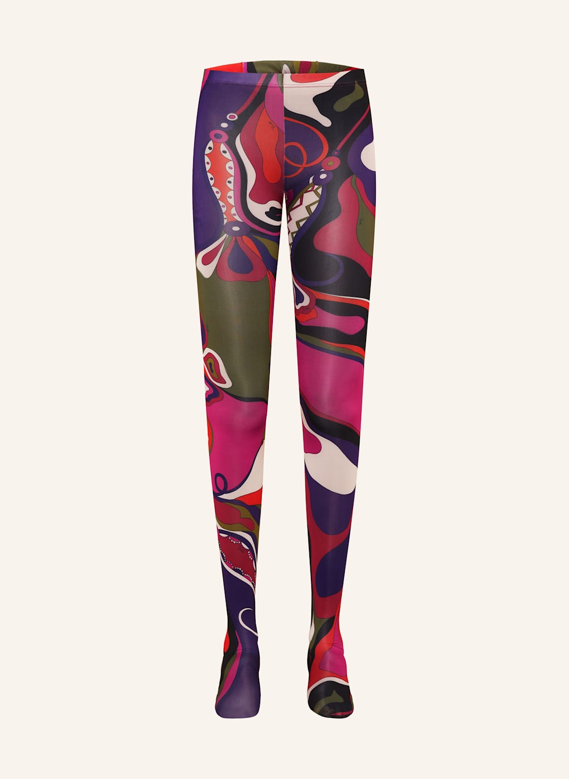 Pucci Rajstopy Z Pudełkiem Prezentowym pink