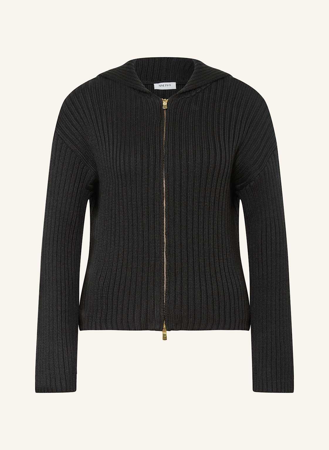 Ninety-9 Kardigan Knitted schwarz