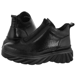 Botki Czarne DBT7426/25 BK (FO201-a) Filippo