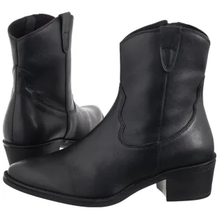 Kowbojki Czarne 4ZVB8___ _WD8 (RY1157-a) Ryłko