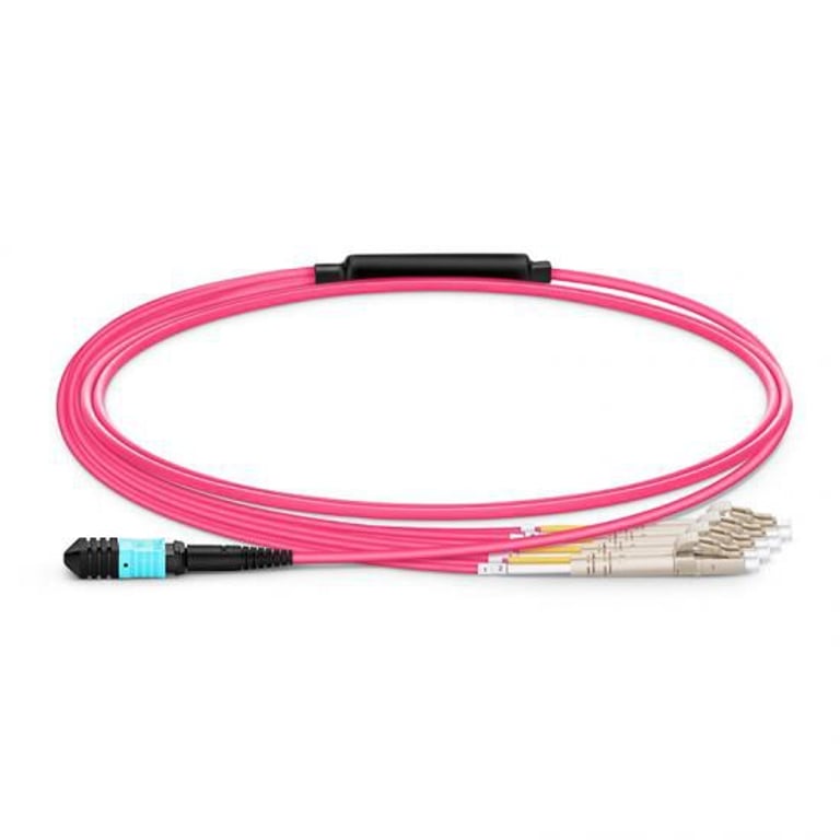 Lanview LVO230502-MTP kabel InfiniBand / światłowodowy 2 m LC Fioletowy