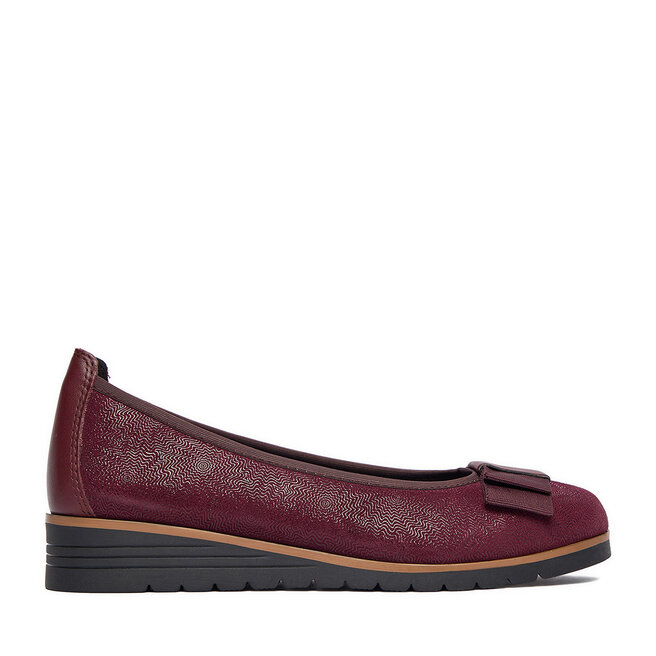 Baleriny Lasocki CEO-RST-TOMBA-29 Bordowy