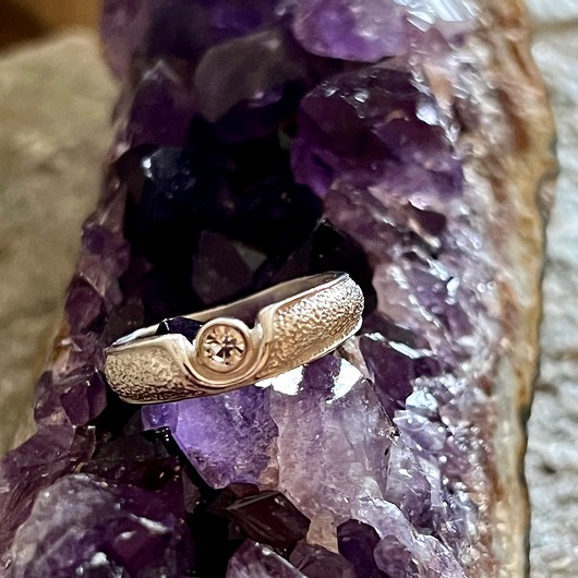 Srebrny pierścionek - VINTAGE