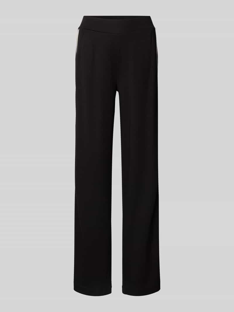 Spodnie sportowe z mieszanki wiskozy z elastycznym pasem