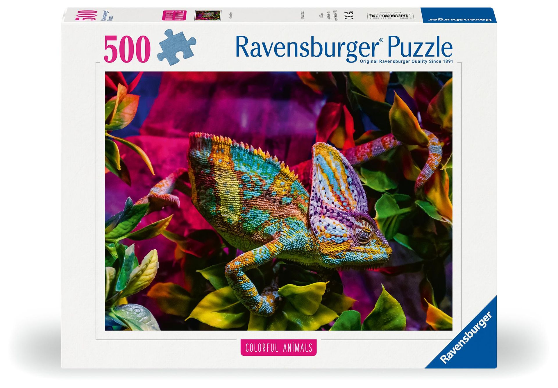 Puzzle 500 el. Kameleon Ravensburger - puzzle