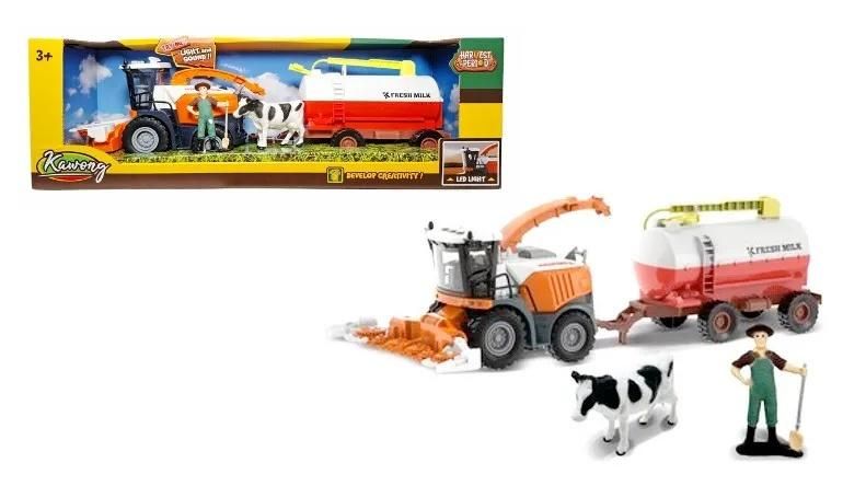 Kombajn ze światłem i dźwikiem - model lub pojazd