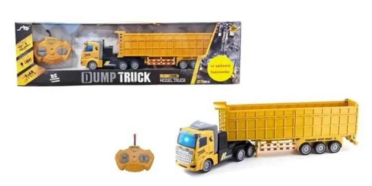 Wywrotka sterowana pilotem z ładowarką - model lub pojazd