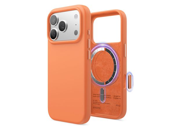 Elago Magsafe Silicon Case do iPhone 17 PRO Orange ES17MSSC63PRO-OR