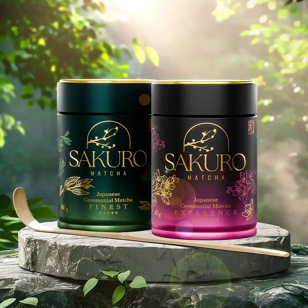 Sakuro Matcha Finest 40g + Excellence 40g