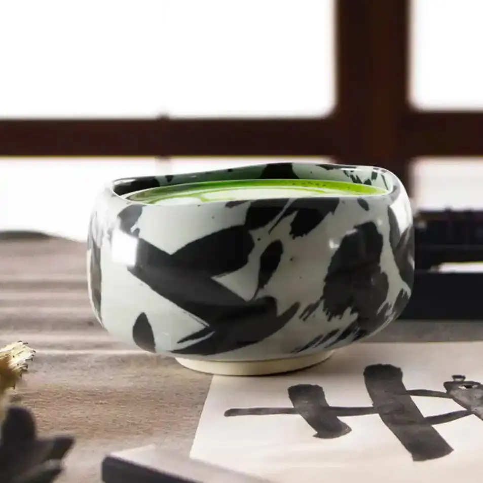 Czarka do matchy HISSEKI – ŚLADY PĘDZLA