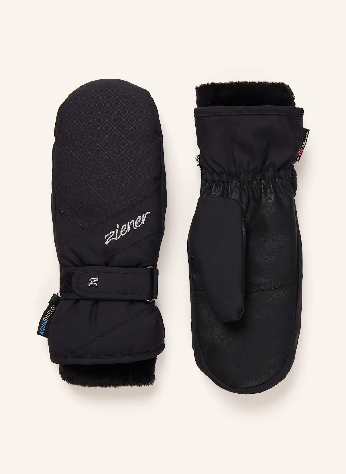 Ziener Rękawiczki Narciarskie Kendria-Z As® Pr Mitten schwarz