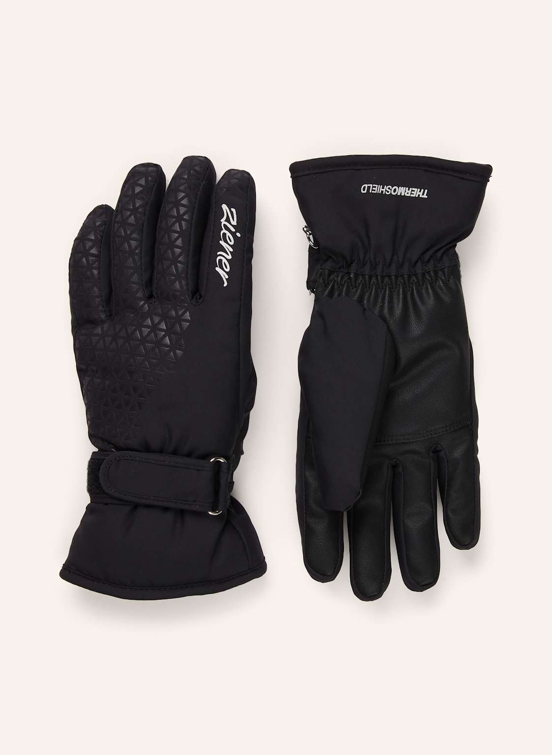 Ziener Rękawiczki Narciarskie Kisar-Z As® schwarz