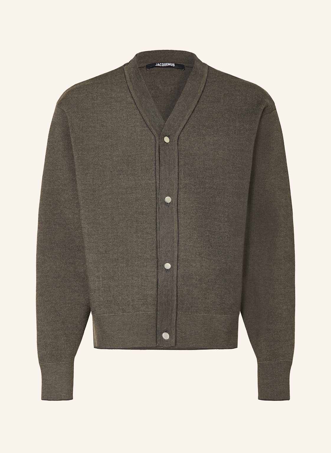 Jacquemus Kardigan Le Cardigan Doppio gruen