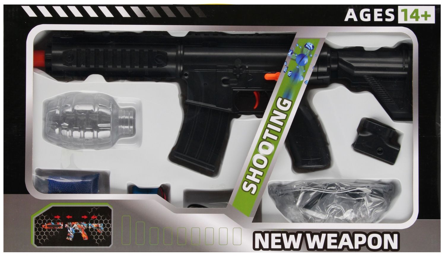 Karabin na pociski wodne - zabawka