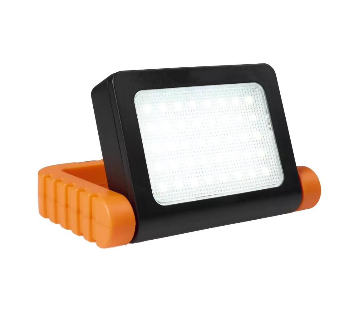 LED Ściemnialny solarny ładowalny naświetlacz LED/10W/5V USB 6500K IP44 1800 mAh