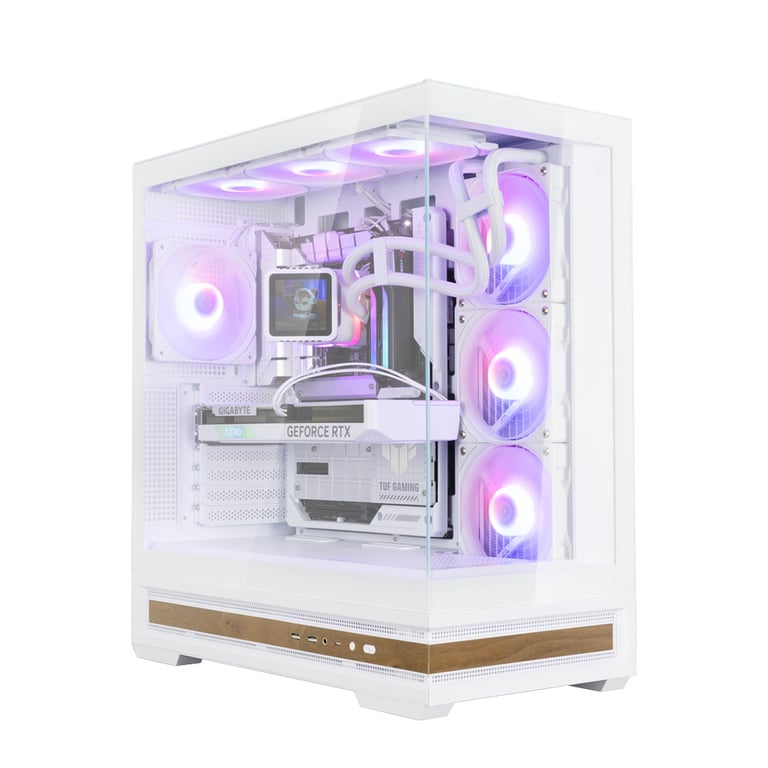 Zalman P40 NAMU WHITE Midi Tower Biały