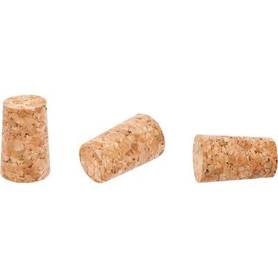 Korek naturalny stożkowy 22 x 25 mm aglomerowany 20 sztuk Browin