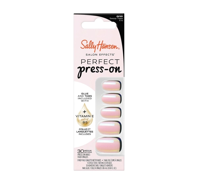 Sally Hansen Salon Effects Perfect Press-On sztuczne paznokcie OV101 Swoop There It Is 30 sztuk