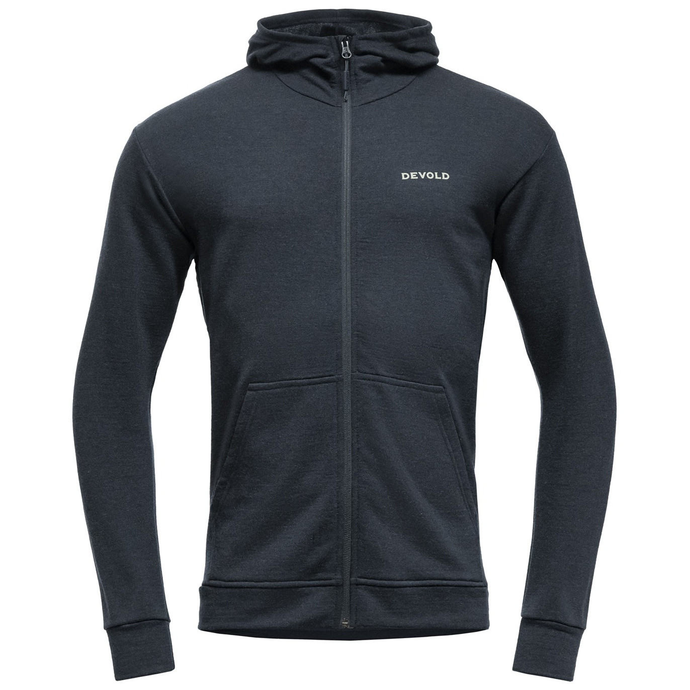 Męska bluza Devold Everyday Zip Hoodie Man Rozmiar: XL / Kolor: czarny