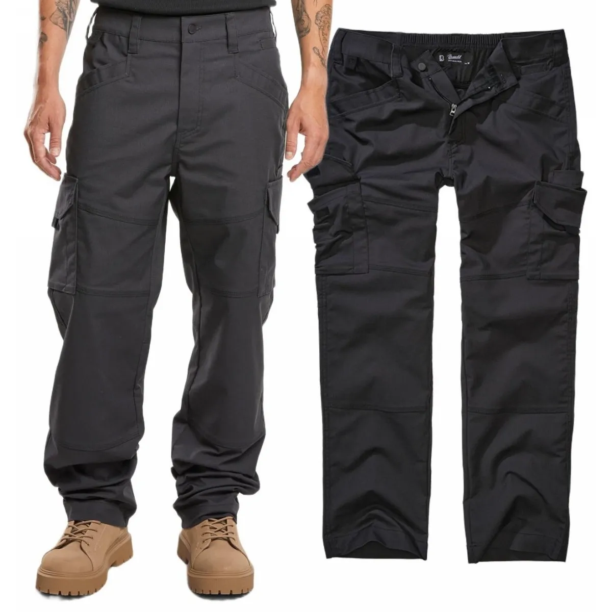 Spodnie BRANDIT Tactical Ripstop - Czarne