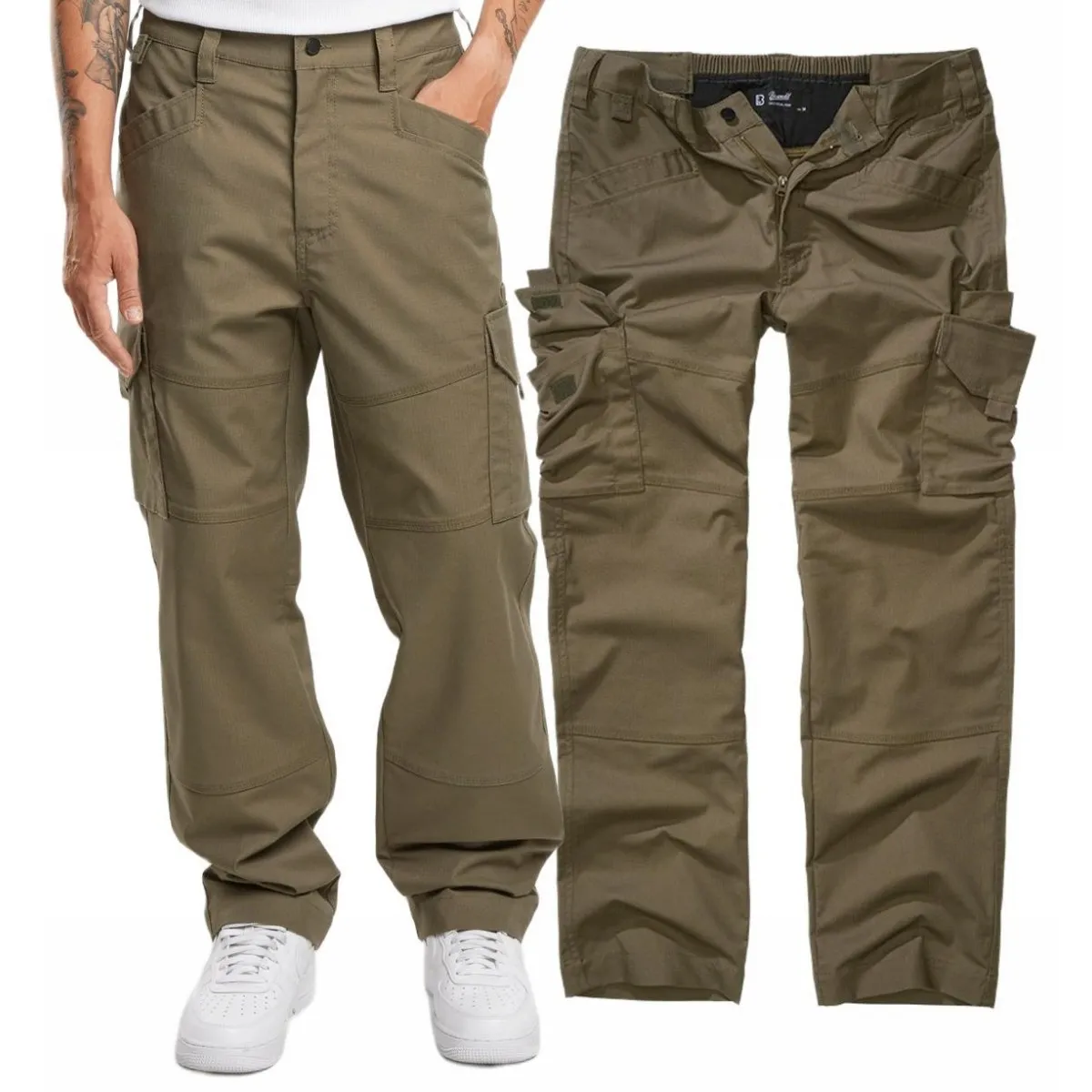 Spodnie BRANDIT Tactical Ripstop - Oliwkowe