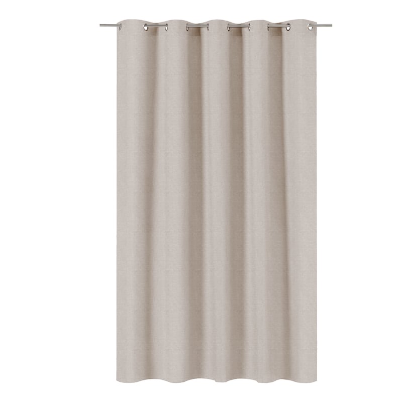 Zasłona Raspberry Trench beżowa 200 x 280 cm na przelotkach Inspire