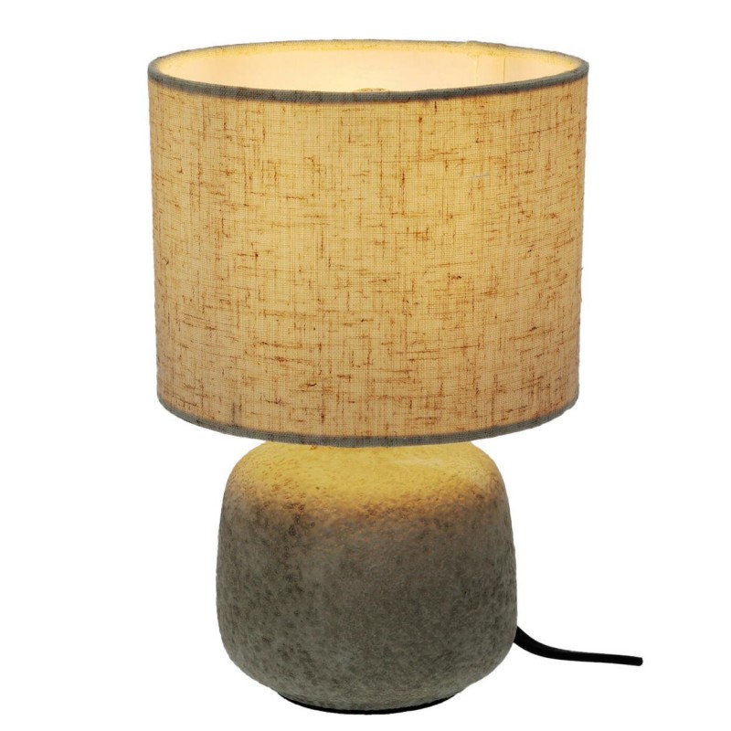 Lampa stołowa beżowa 21,5 cm