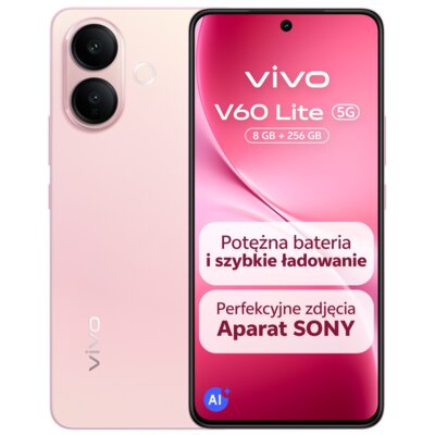 Vivo V60 Lite 5G 8/256GB Różowy