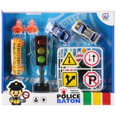 Zestaw Policyjny sygnalizator świetlny