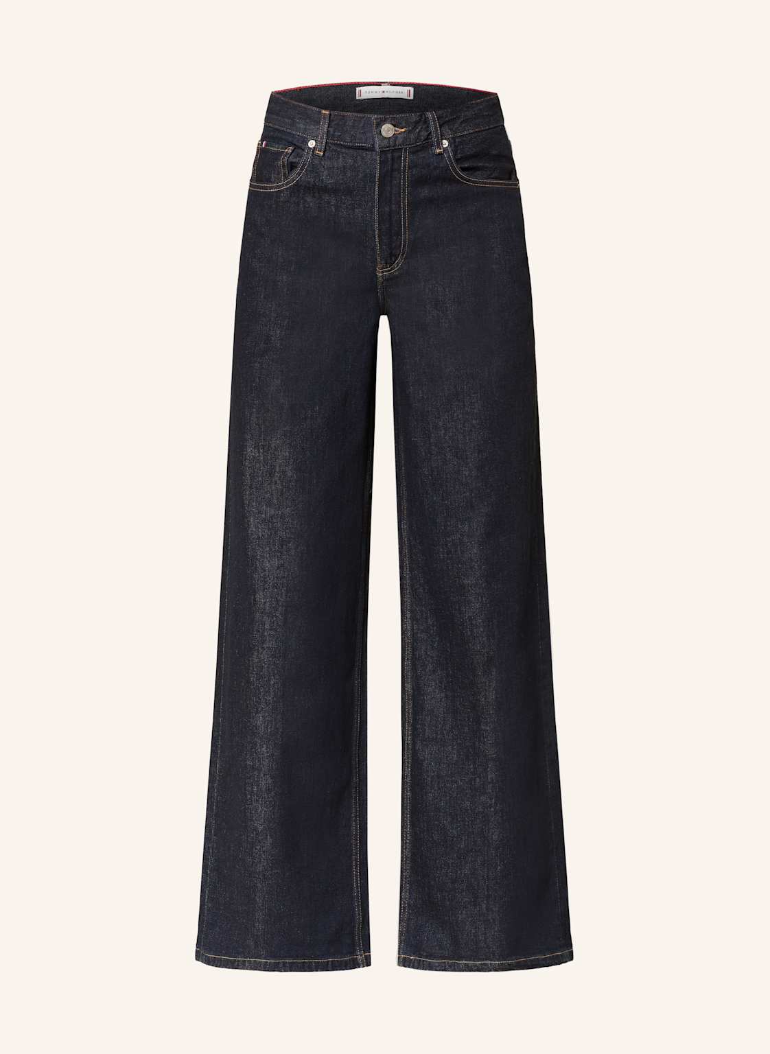 Tommy Hilfiger Jeansy Wide Leg 70's blau