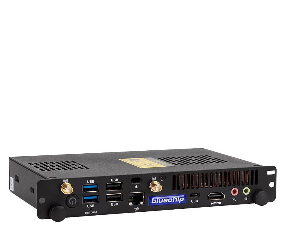 bluechip BUSINESSline OPS11330 *EDU* Intel® Core™ i3 i3-1315U 8 GB RAM 500 GB SSD Windows 11 Pro Mini PC Antracyt, Szary 556549