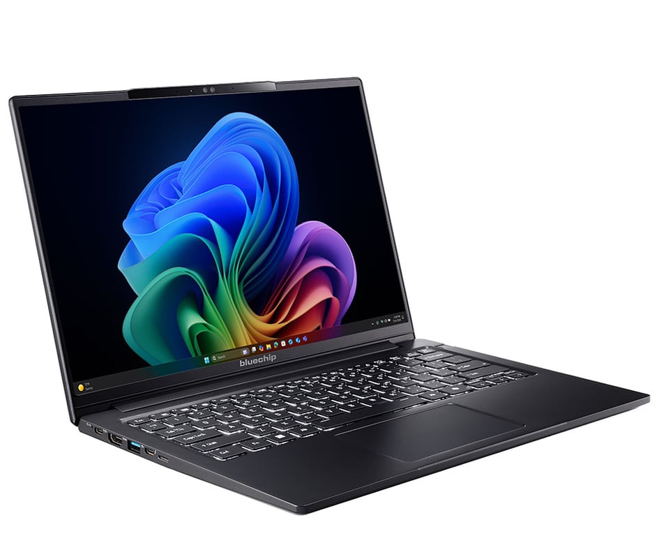 bluechip TRAVELline U14W17, Copilot+ PC Intel Core Ultra 5 135H (14