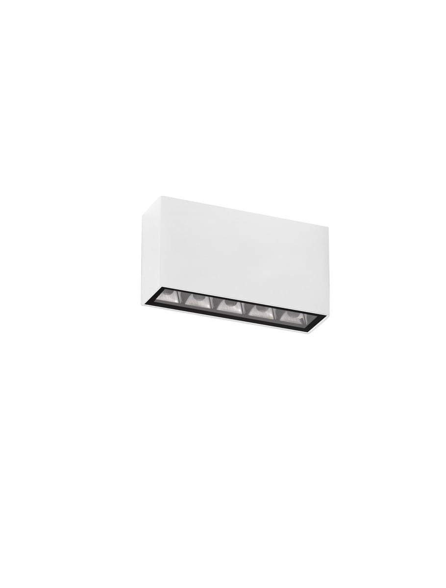 Luces Exclusivas JUNERIO LE75262 biała oprawa sufitowa LED IP65 zewnętrzna